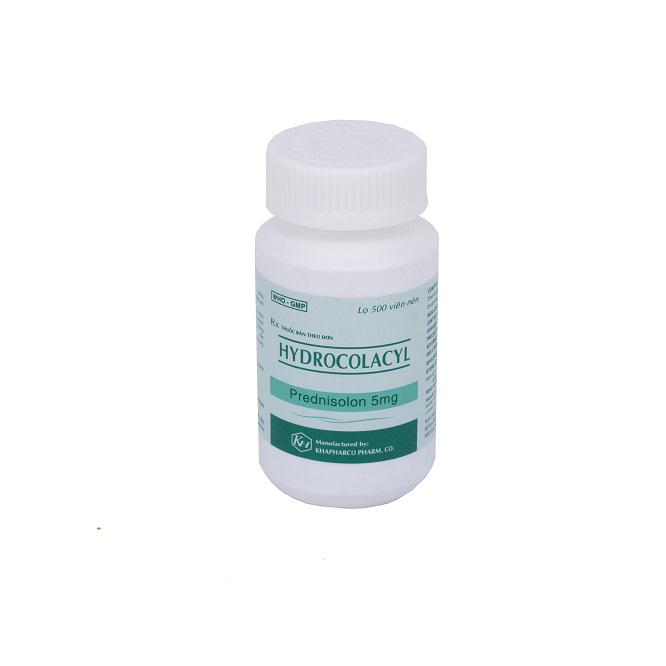 Hydrocolacyl blue - Chai 500 viên nén - KhaPharco Pharm