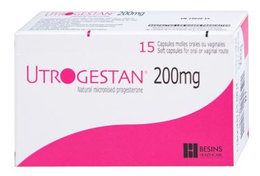 Thuốc Utrogestan 200mg giúp bổ sung nội tiết tố trong bệnh lý sản phụ khoa