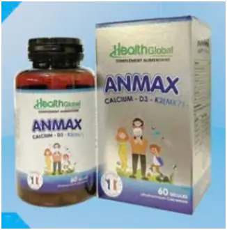 ANMAX - viên uống bổ sung canxi hữu cơ