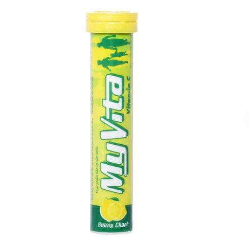 Viên sủi MyVita Vitamin C vị chanh bổ sung vitamin C, tăng sức đề kháng (Tuýp 20 viên)