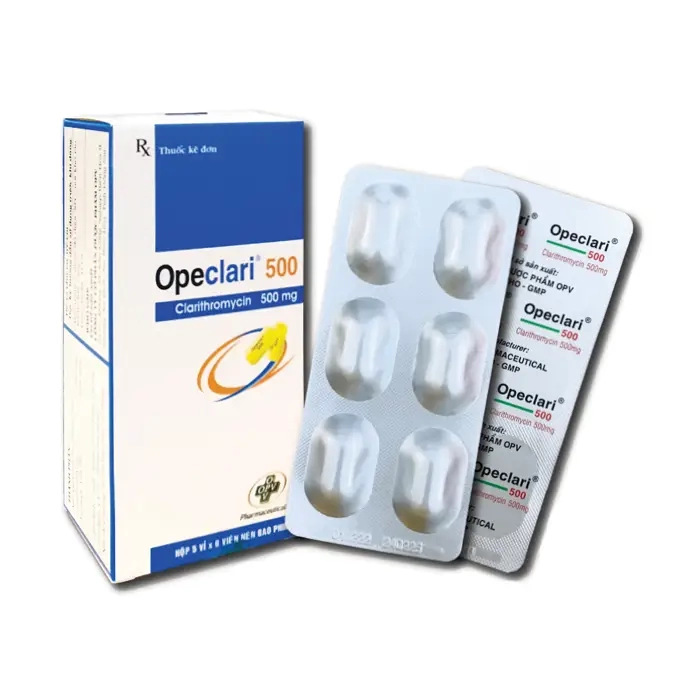 Opeclari 500 điều trị hiệu quả các nhiễm khuẩn
