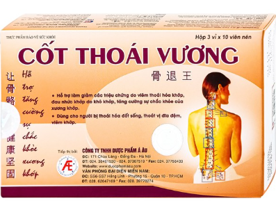 Cốt Thoái Vương giảm triệu chứng viêm thoái hóa