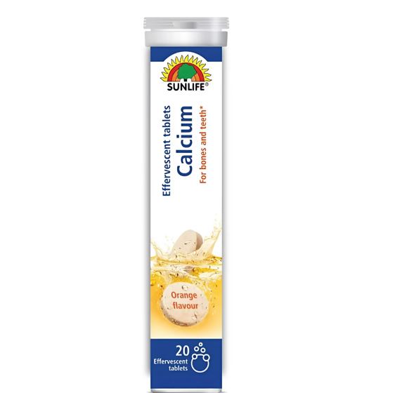 Viên sủi Calcium effervescent Tablets giúp xương và răng thêm chắc khỏe