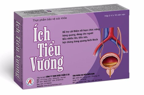 Ích Tiểu Vương hỗ trợ cải thiện tiểu són tiểu đêm