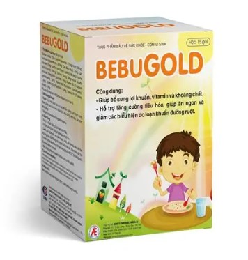 BEBUGOLD giúp bổ sung lợi khuẩn vitamin và khoáng chất.
