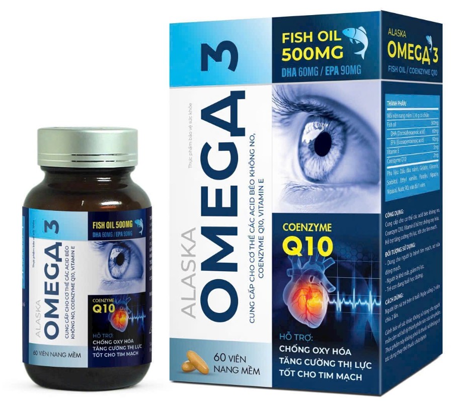 Alaska Omega 3 bổ sung dưỡng chất cần thiết cho cơ thể