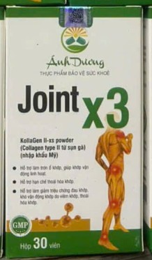 Joint X3 giúp khớp vận động linh hoạt giảm thoái hóa khớp