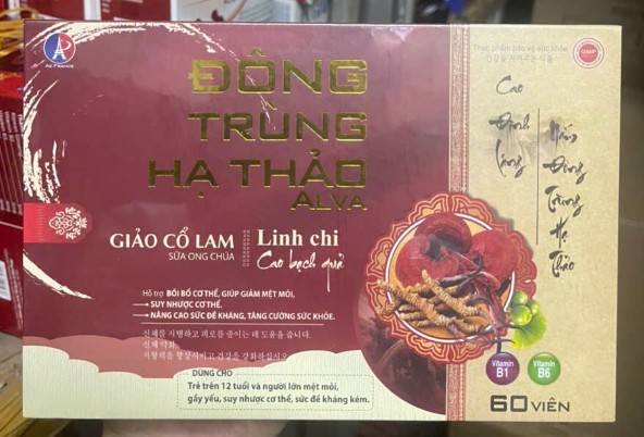 Đông Trùng Hạ Thảo ALVA bồi bổ cơ thể và nâng cao sức đề kháng