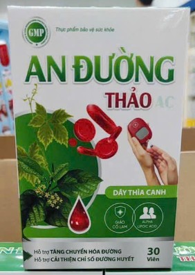 An Đường Thảo AC ổn định đường huyết giảm biến chứng bệnh tiểu đường