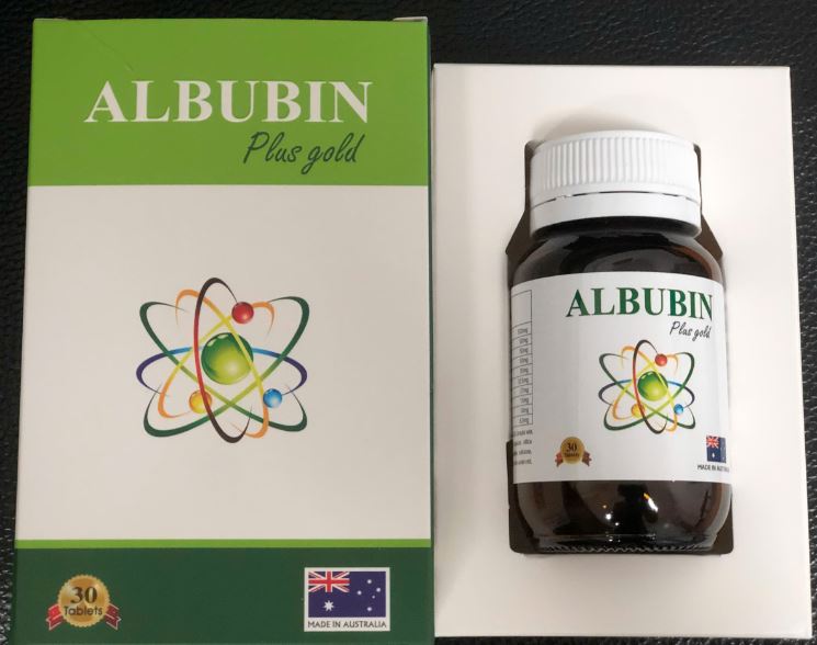Thuốc Albubin Plus Gold tăng cường chức năng gan thận