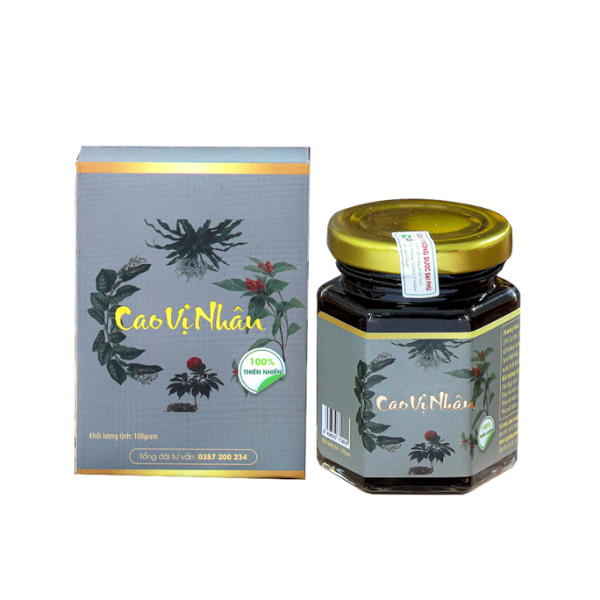 Cao Vị Nhân dành cho người u xơ tử cung và u nang bình thường, u vú (Hộp 3 lộ, 3×100 gram)