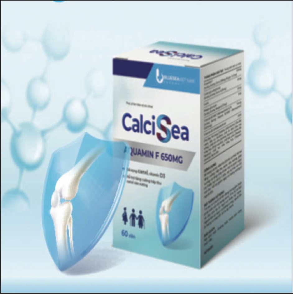 CalciSea Aquamin F 650mg giúp bổ sung canxi
