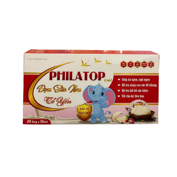 Philatop Đạm Sữa Non Tổ Yến (hộp 20 ống x 20ml)