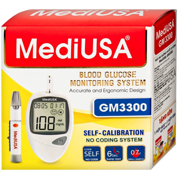 Máy đo đường huyết MediUsa GM3300
