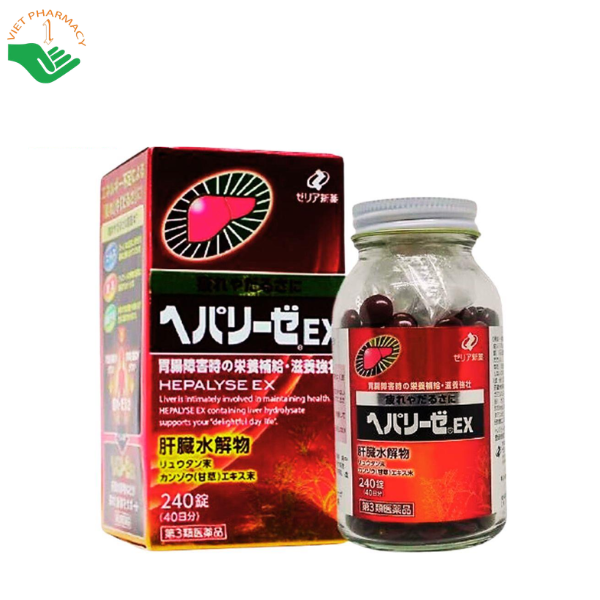 Viên uống giải độc gan Hepalyse EX (Hộp 240 viên)