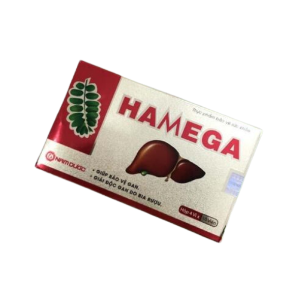 Viên uống giải độc gan Hamega Nam Dược giúp bảo vệ sức khỏe gan mật