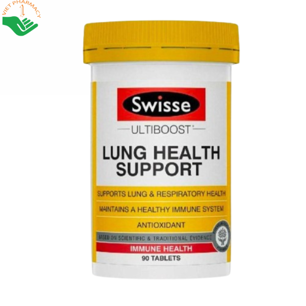 Viên uống bổ phổi Swisse Lung Health Support (90 viên)