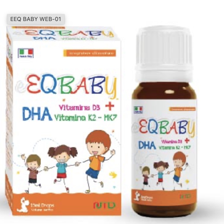 EEQBABY – Bổ sung Vitamin D3 và Vitamin K2