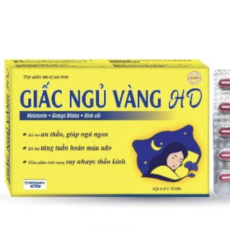 Dưỡng tâm an thần GIẤC NGỦ VÀNG HD