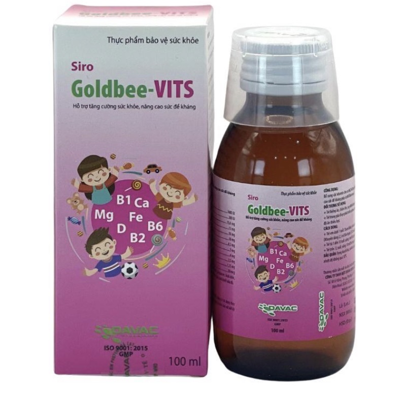 Siro Goldbee-VITS giúp kích thích ăn ngon ở trẻ