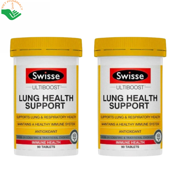 Viên uống bổ phổi Swisse Lung Health Support (90 viên)