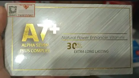 Kẹo Sâm A7 Chính Hãng - 1 Hộp 10 Viên + Tặng Lọ Sìn 4ml