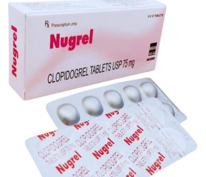 Thuốc Nugrel 75mg giúp giảm nguy cơ mắc các biến cố tim mạch như nhồi máu cơ tim