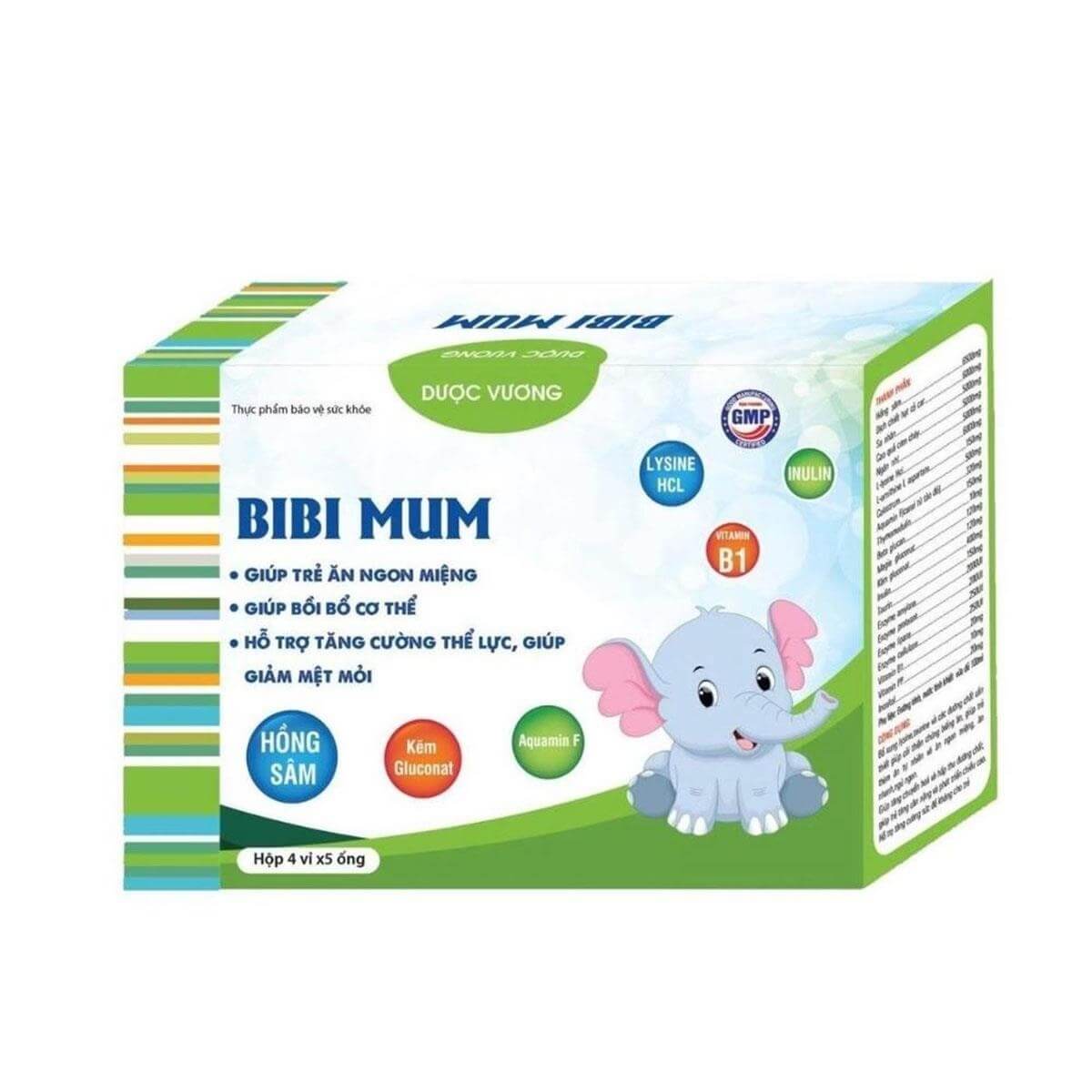 Siro Bibi Mum ăn ngon tăng sức đề kháng hỗ trợ tiêu hóa