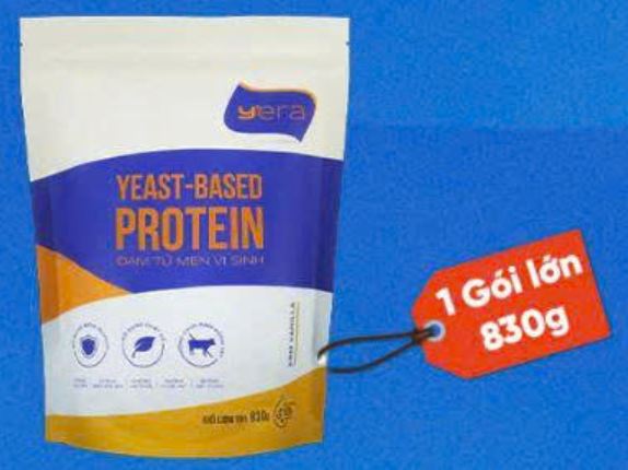 YERA Yeast based protein - TÚI 415g LÀNH TÍNH TỪ MEN VI SINH