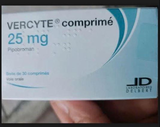 Thuốc Vercyte 25mg điều trị cho người bệnh đa hồng cầu nguyên phát