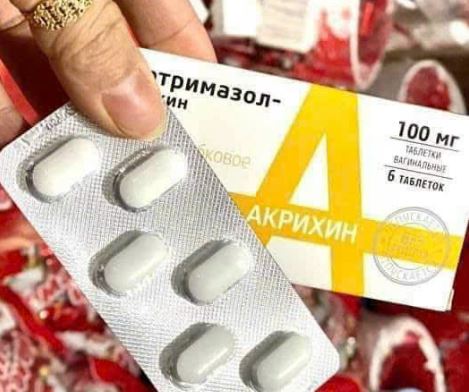 Clotrimazole-Akrikhin Viên Đặt Phu Khoa Của Nga