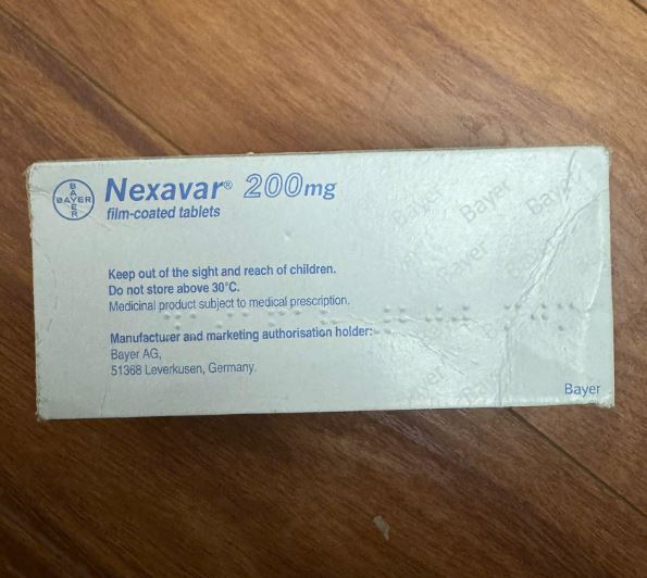 Thuốc Nexavar 200mg điều trị ung thư tế bào biểu mô gan thận tuyến giáp
