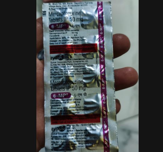 Thuốc Mercaptopurine Tablets IP 50mg Zydus điều trị ung thư
