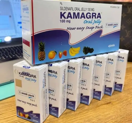 Kamagra Oral Jelly Vol I 100mg – Thạch uống cường dương Sildenafil, hỗ trợ sinh lý nam hiệu quả