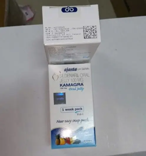 Kamagra Oral Jelly Vol I 100mg – Thạch uống cường dương Sildenafil, hỗ trợ sinh lý nam hiệu quả