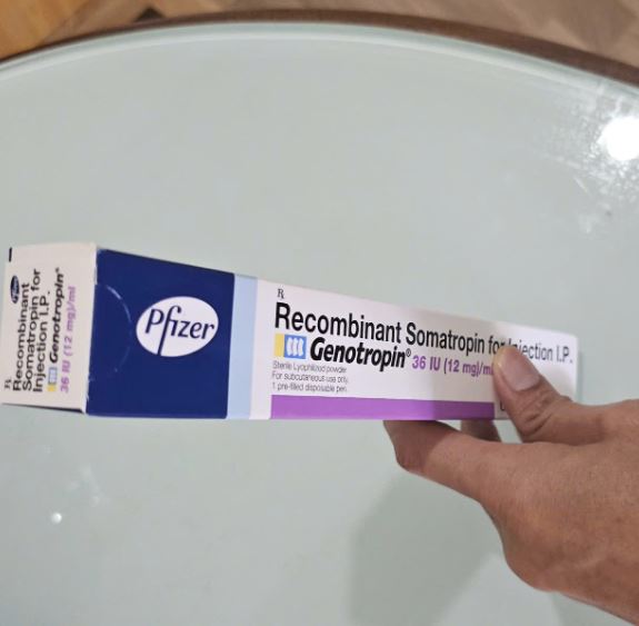 Genotropin 12mg/ml Pfizer tiêm tăng trưởng hormone