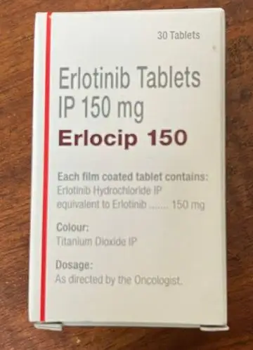 Thuốc Erlocip 150 điều trị ung thư