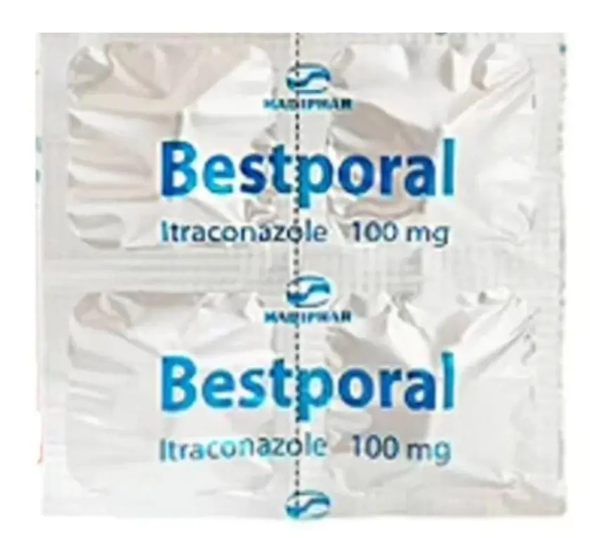 Thuốc Bestporal 100mg điều trị các bệnh nhiễm nấm
