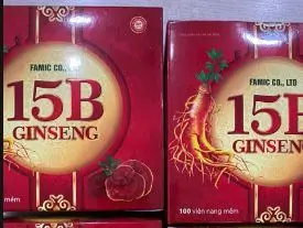 VIÊN UỐNG BỔ SUNG VITAMIN VÀ NHÂN SÂM 15B GINSENG