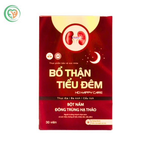  Thực phẩm bảo vệ sức khỏe bổ thận tiểu đêm Hd Happy Care