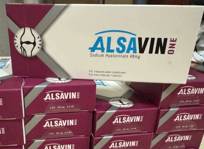 Thuốc Alsanvin One Alsanza 48g Gel tiêm nội khớp điều trị giảm đau do bệnh lý thoái hóa khớp