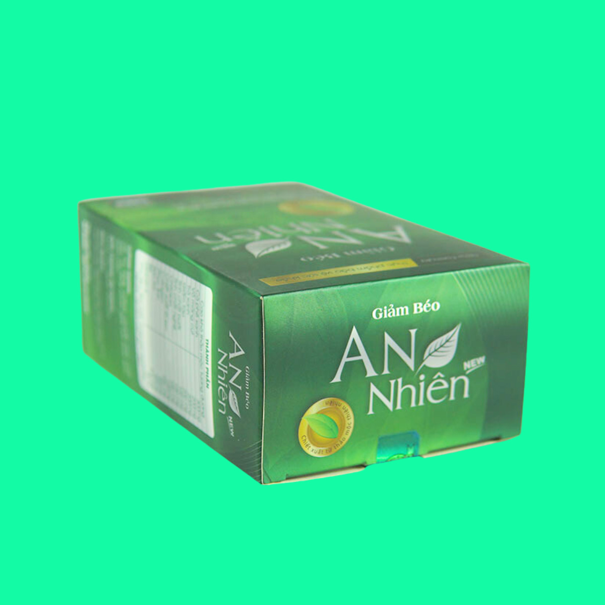 Viên Uống Giảm Béo An Nhiên Hỗ Trợ Giảm Cân Hiệu Quả (Hộp 40 Viên)