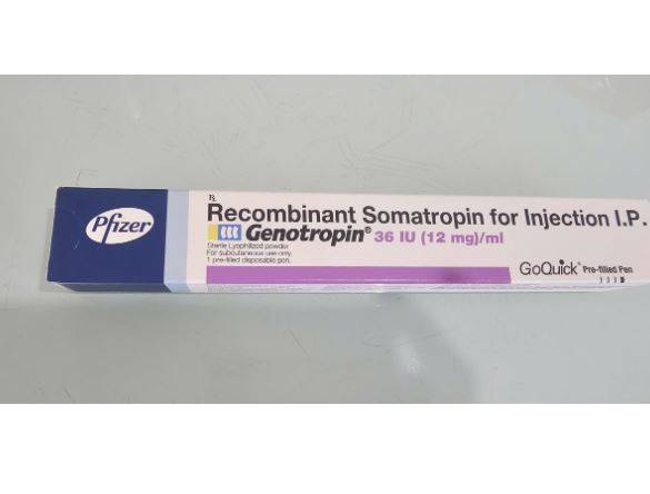 Genotropin 12mg/ml Pfizer tiêm tăng trưởng hormone