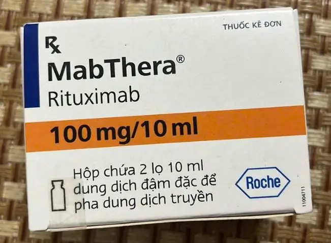 Thuốc Mabthera 500mg/50ml điều trị một số bệnh ung thư
