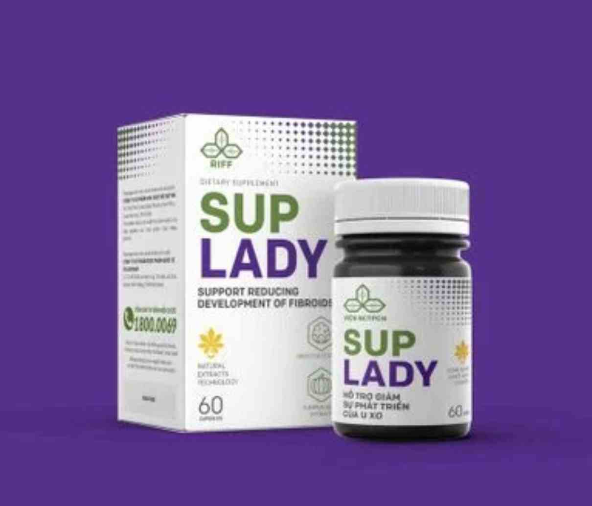 Sup Lady - Giải pháp cho u xơ tử cung, u nang buồng trứng