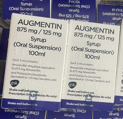 Thuốc Augmentin 1g GSK điều trị nhiễm khuẩn (2 vỉ x 7 viên)