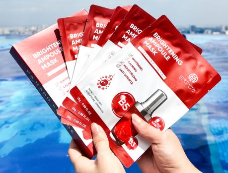 MC Brightening Ampoule Mask - Mặt Nạ Trẻ Hoá & Phục Hồi Da Miss Candy White Skin - Set 5*25g