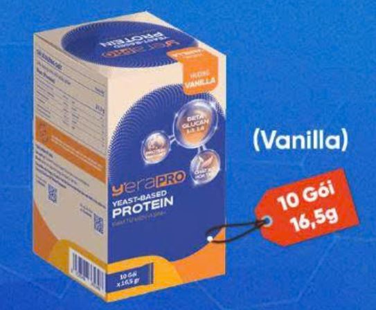 YERA Yeast based protein - TÚI 415g LÀNH TÍNH TỪ MEN VI SINH