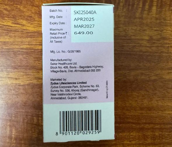 Mitomycin 10mg Zydus điều trị ung thư