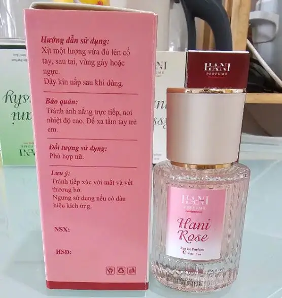 Nước hoa HANI ROSE dạng xịt